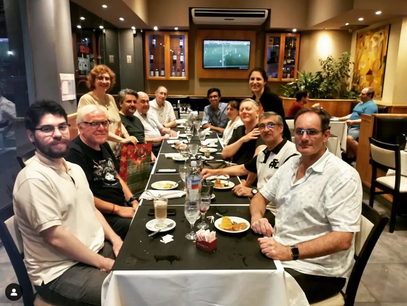 cena anual con alumnos